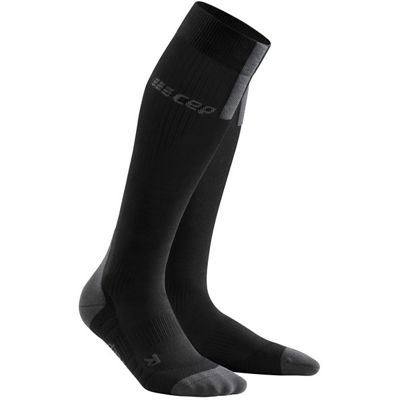 CEP Run Socks 3.0  - Black-Dark Grey - M, Black-Dark Grey